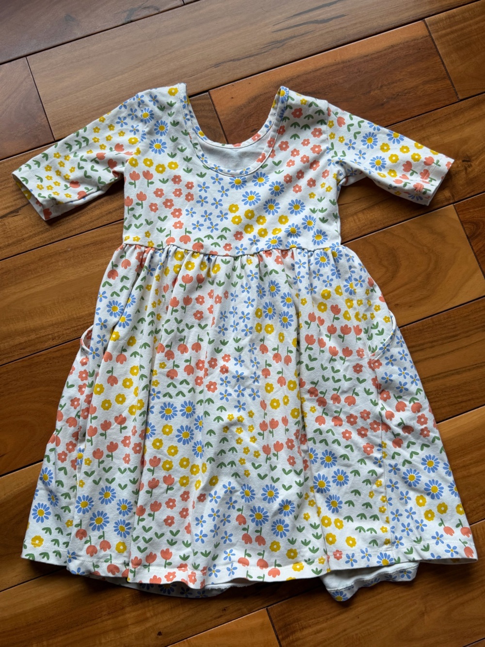 EUC Hanna Andersson Playground Dress with Pockets Size 5 - Picture 3 of 3